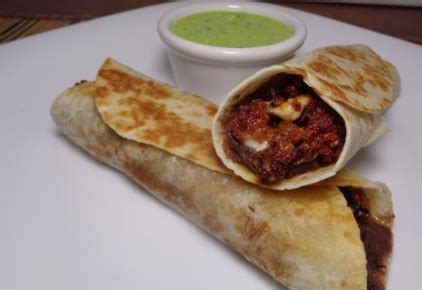 Chorizo Burritos Recipe - FoodsDiary