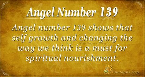 Angel Number 139 Meaning: A Healthy Spirit is Key - SunSigns.Org