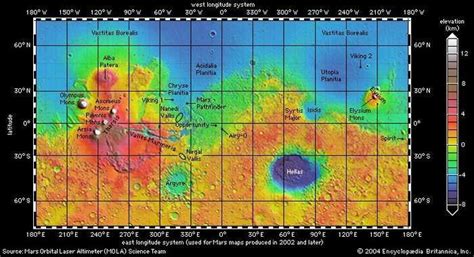 Elysium | region, Mars | Britannica.com