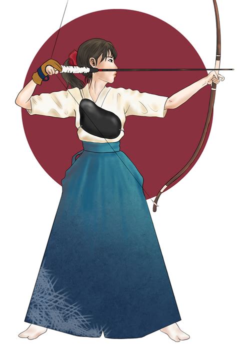 Kyudo by KikaCheshireY on DeviantArt