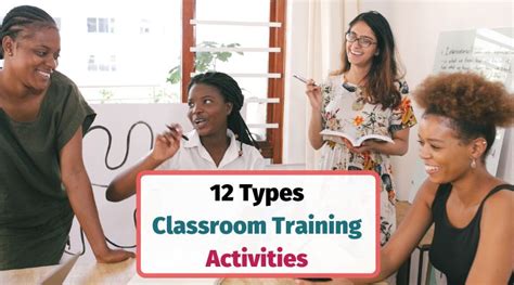 12 Types of Classroom Activities for Adults and Examples