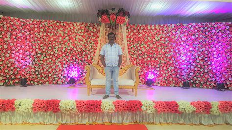 Our Recent Work at Hotel Vijay Elanza Coimbatore | Wedding stage ...