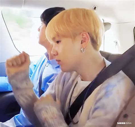 BTS Carpool Karaoke | gif | Min yoongi, Suga, Carpool karaoke