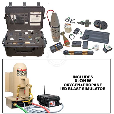 X-OHW Platoon Level Functional IED Training Kit w/ Oxygen+Propane IED ...