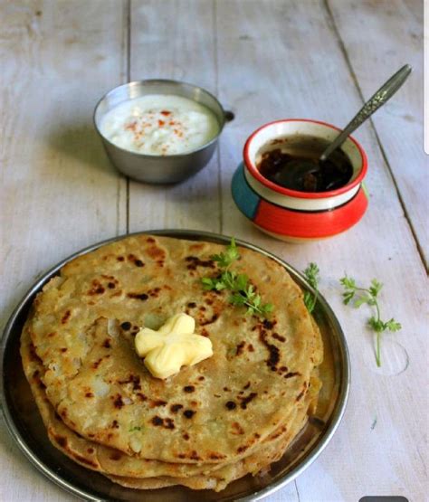 2 Paratha , curd and pickle Tiffin Service Mississauga Ontario