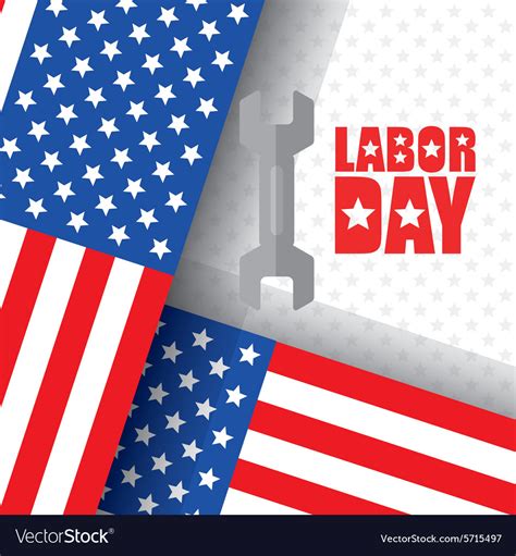 Labor day design Royalty Free Vector Image - VectorStock