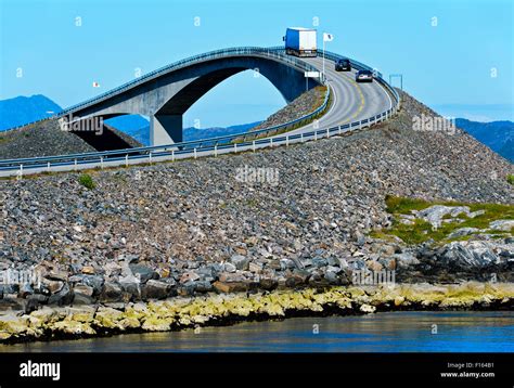 Norwegian bridge the atlantic road hi-res stock photography and images ...