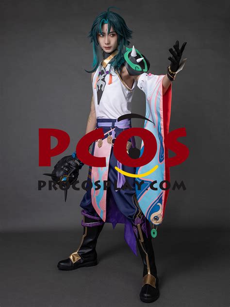 Genshin Impact Xiao Cosplay Costume C00175 - Best Profession Cosplay ...