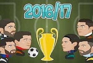 FOOTBALL HEADS: CHAMPIONS LEAGUE 2016/2017 free online game on Miniplay.com