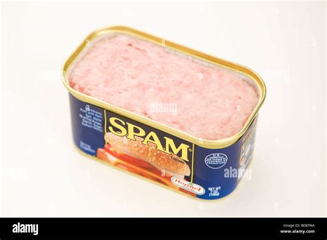 Canned Spam Stock Photo - Alamy