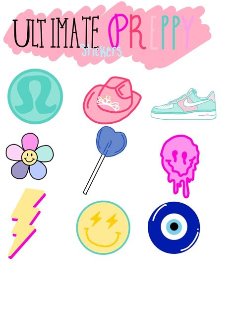 Preppy Stickers - Notability Gallery