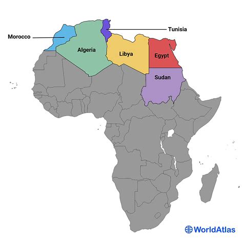 Countries Of North Africa - WorldAtlas