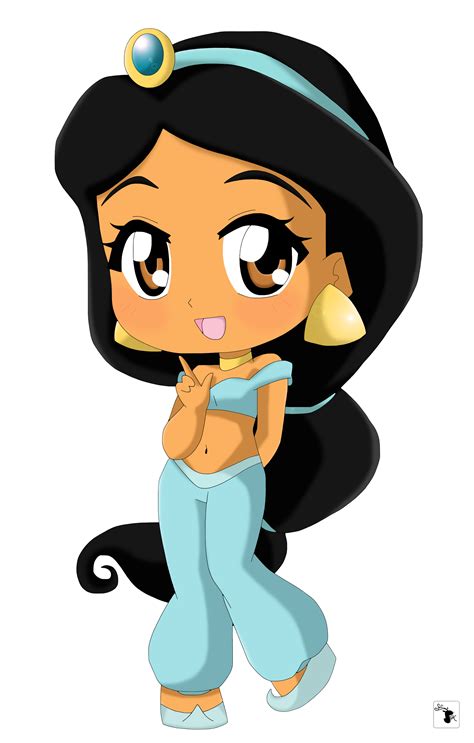 Princess Jasmine Chibi by AmyroseHaruka on DeviantArt