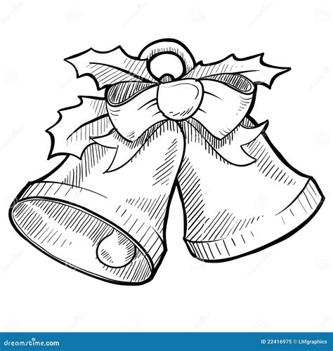 Christmas Bells Drawing Royalty Free Stock Photo - Image: 22416975