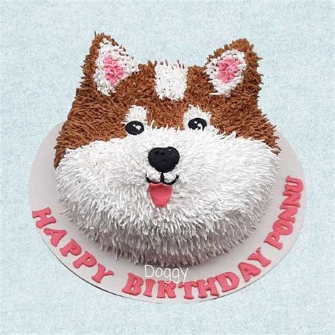 Puppy Shape Birthday Cake – Magic Bakers, Delicious Cakes