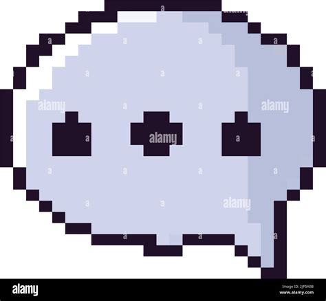 speech bubble pixel art Stock Vector Image & Art - Alamy