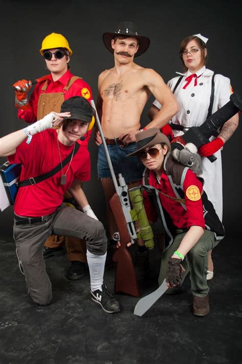 TF2 cosplay group by LudvigSiden on DeviantArt