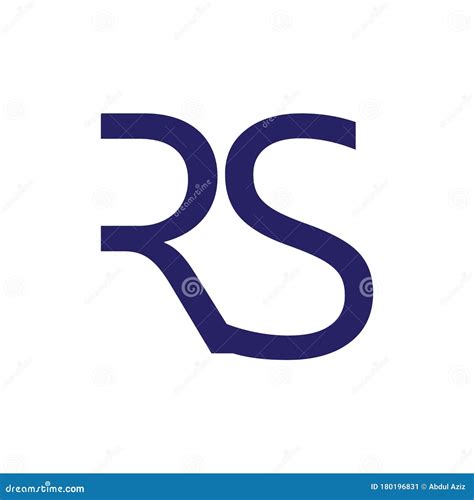 Letter Rs Logo Vector | CartoonDealer.com #180196831