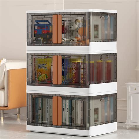 Buy Storage Bins with Lids - Plastic Storage Bins for Closet Organizers ...