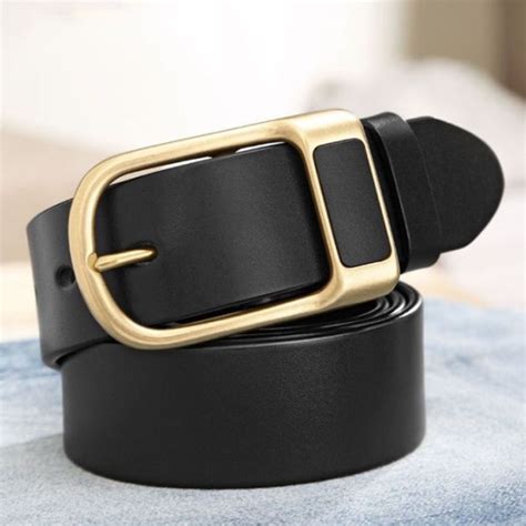 TRENDY GENUINE LEATHER SMOOTH BELT UNISEX | Lazada PH