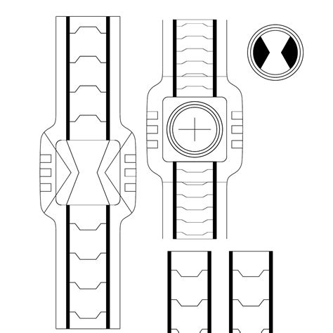 Ben 10 omniverse omnitrix template - punkhon