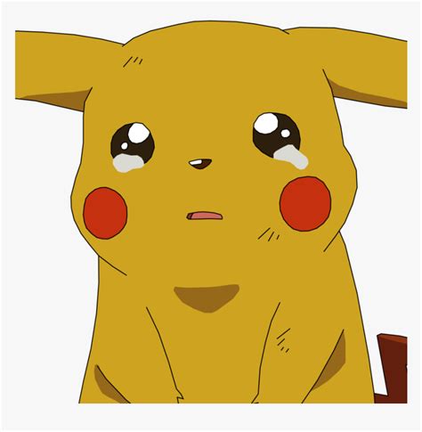 Pikachu, Pokemon, And Sad Image - Pikachu Crying Png, Transparent Png ...