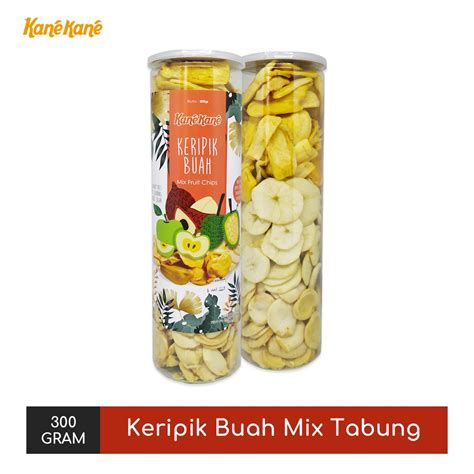 Jual Keripik Buah Campur - Kripik Nangka Apel Salak - Mixed Fruit Chips ...