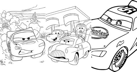 15 Free Lightning McQueen Coloring Pages for Kids and Adults