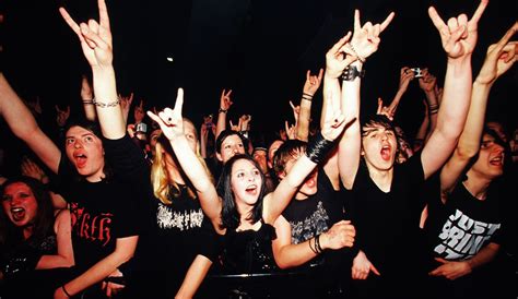 Metalheads are among the happiest fans in any music genre, according to ...