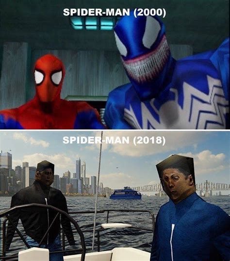 Evolution of graphics : r/SpidermanPS4