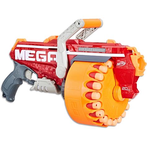 NERF N-Strike Mega Megalodon Includes 20 Mega Darts | BIG W