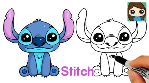 How To Draw Cute Stitch