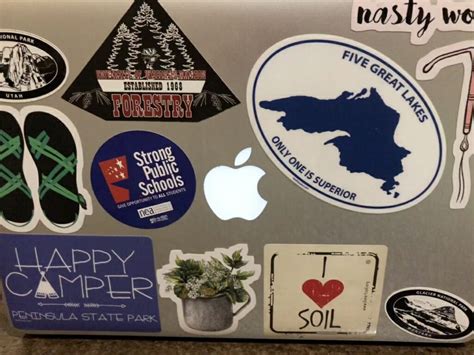 The wonderful, funny and strange world of laptop stickers