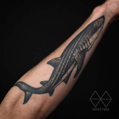 Whale shark tattoo by Monkey Bob - Tattoogrid.net