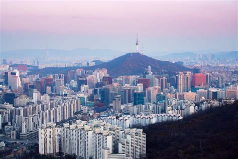 Seoul city skyline | Seoul city skyline view from Ansan moun… | Flickr