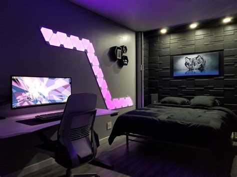 30 Stunning Gaming Bedroom Ideas in 2023 | Displate Blog | Gamer ...