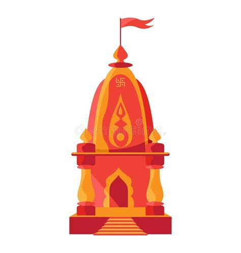 Hindu Temples Clipart