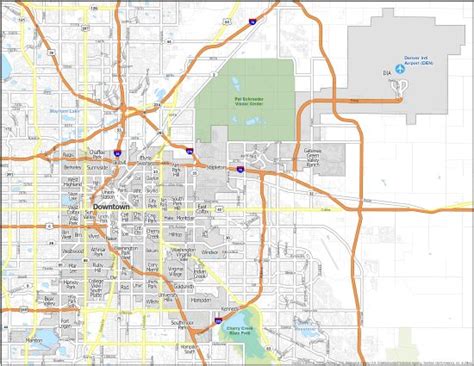 Denver Neighborhood Map - GIS Geography