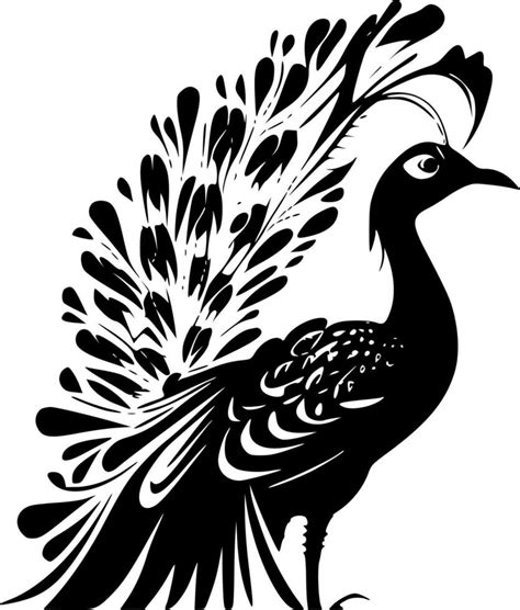 Peacock - Minimalist and Flat Logo - Vector illustration 23618473 ...