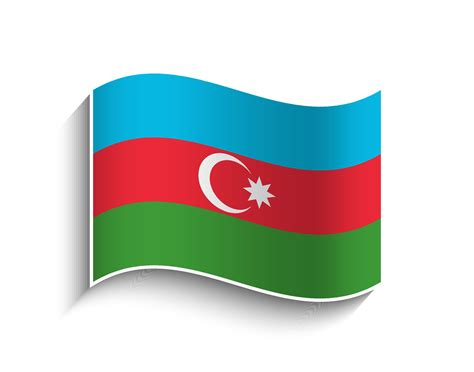 Vector Azerbaijan waving Flag Icon 34826528 Vector Art at Vecteezy