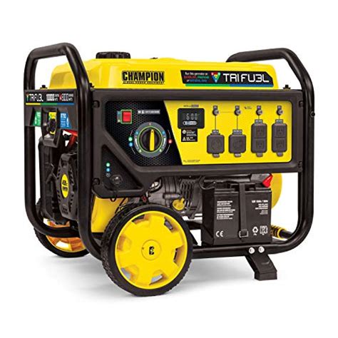 Champion Power Equipment 100416 10,000/8,000-Watt TRI Fuel Portable ...