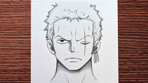 Simple Zoro Easy Drawing