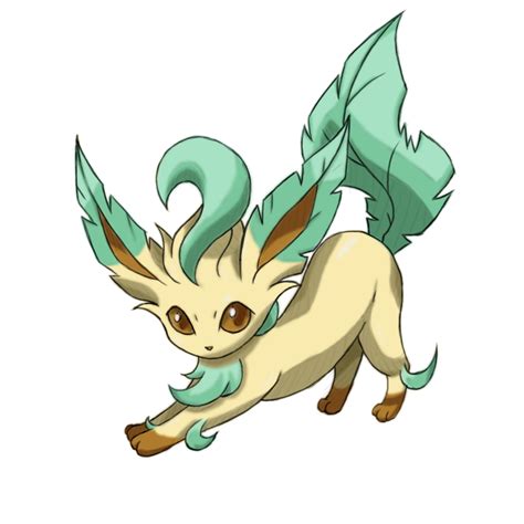 Pokemon's Leafeon! Fan Art by MeowYin on DeviantArt