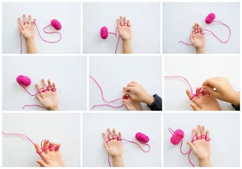 Finger Knitting For Beginners Step By Step