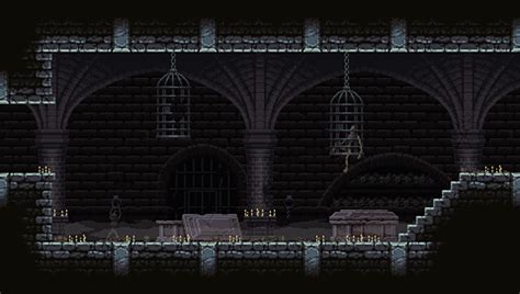 Pixel dungeon background - pixellopas