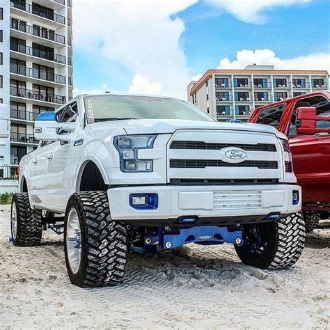 lifted white truck ford - Real Badass Vodcast Photo Galleries