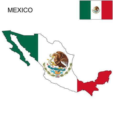 Mexico Flag Map and Meaning | Mappr