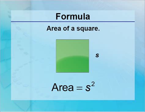 Formula Of Area / Area Formula - Your Reference Guide for Algebra ...