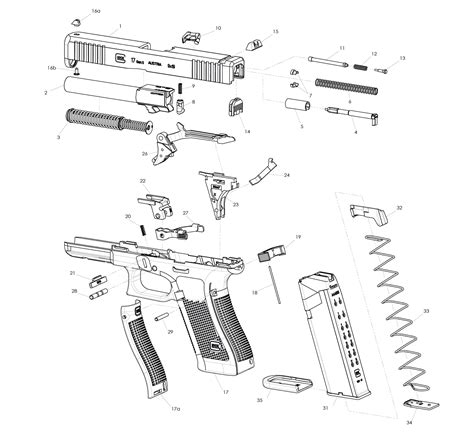 Glock 19 Gen 3 Parts Breakdown | Reviewmotors.co