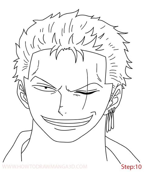 How to draw Zoro after timeskip - MANGAJAM.com | Tutoriais de desenho ...